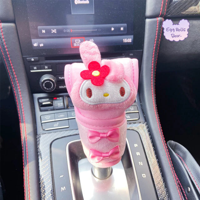 Leva del cambio per auto in peluche anime