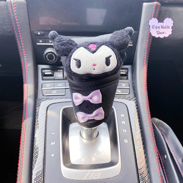 Leva del cambio per auto in peluche anime