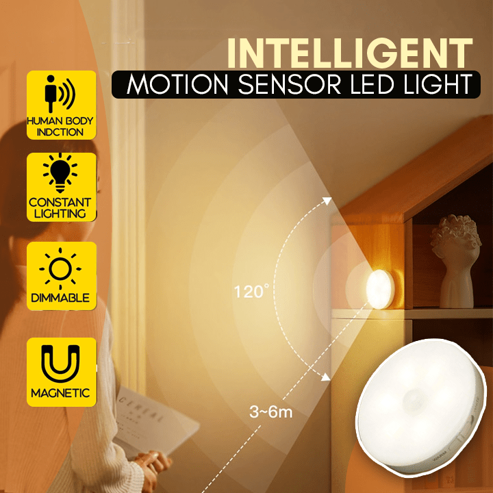 Luce LED con sensore di movimento