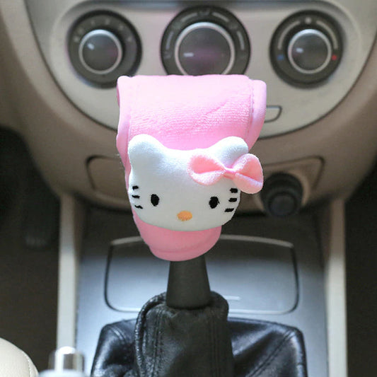 Leva del cambio per auto in peluche anime